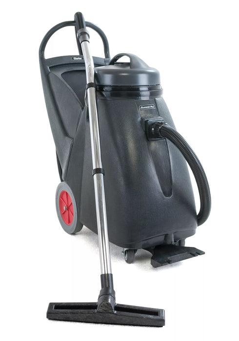 Clarke Summit Pro 18SQ, Wet Dry Vacuum, Shop Vac, 18 Gallon, 95CFM, 1.3HP Motor, With Tool Kit Front Mount Squeegee