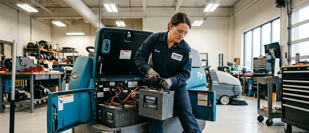 Replacing Just One Scrubber Battery? Why You’re Cooking Your New Investment (Literally)