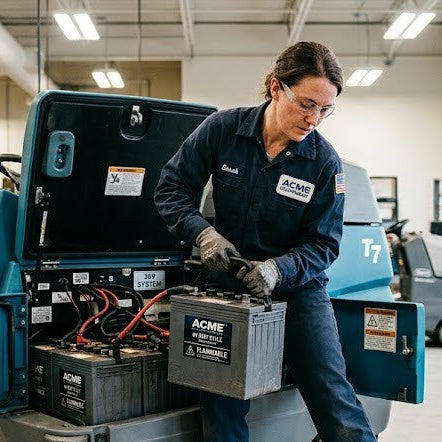 Replacing Just One Scrubber Battery? Why You’re Cooking Your New Investment (Literally)