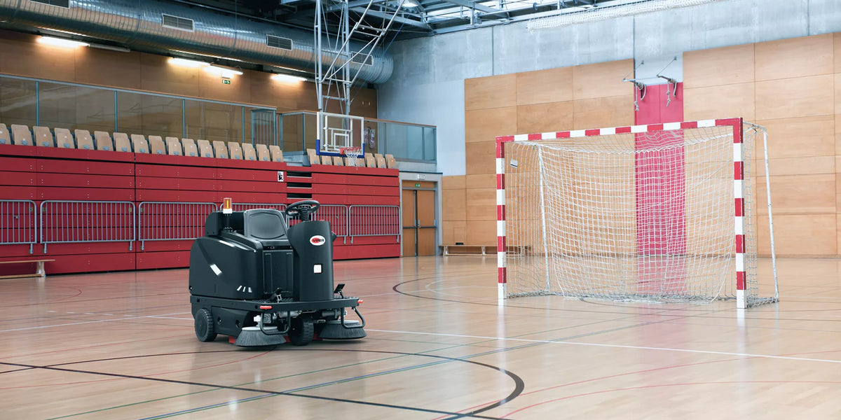Can You Use a Floor Scrubber on a Gym Floor? | SweepScrub — SweepScrub.com