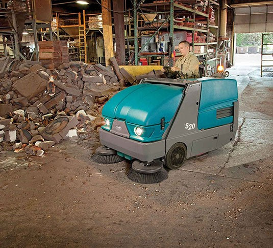 Find the Right Main Brush for Your Tennant S20 Rider Sweeper