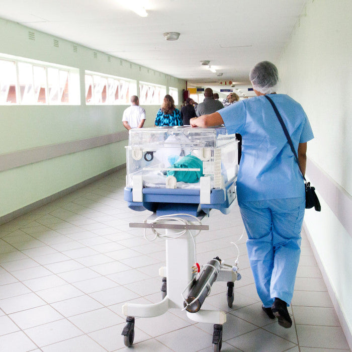 how to clean hospital floors