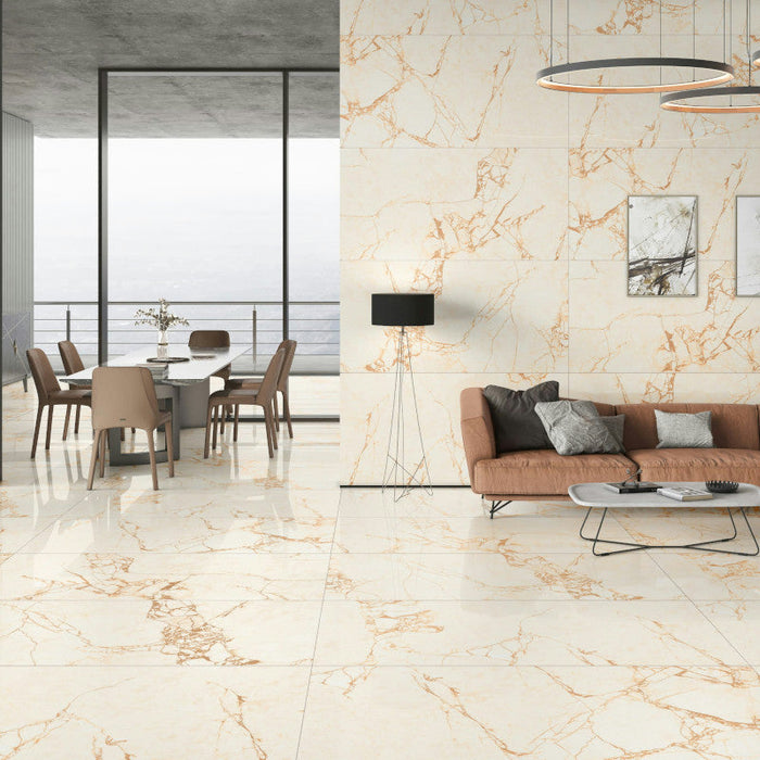 how to clean porcelain floors