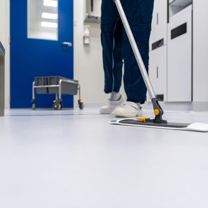how to mop commercial floors