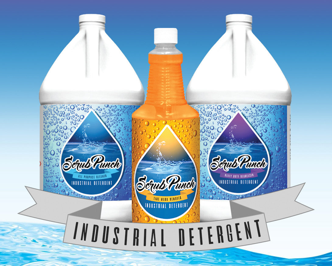 Scrub Punch Industrial Strength Autoscrubber Detergent Soap