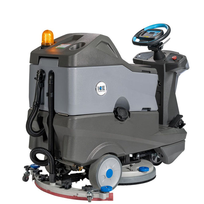 ICE RS20L, Floor Scrubber, 20", 18.5 Gallon, Ride On, Lithium, Disk, 5 Year Warranty
