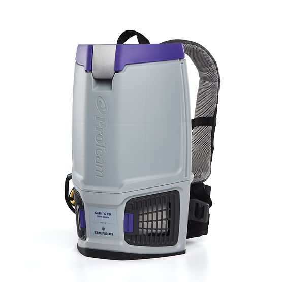 GoFit 6 PH, 6 qt. Backpack Vacuum w/ Commercial Power Nozzle Kit