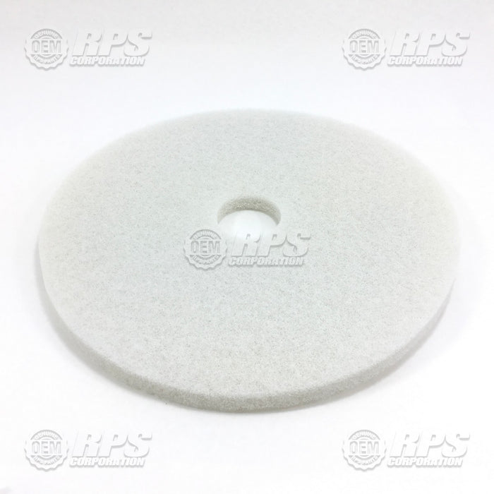 FactoryCat/Tomcat 11-422W, Floor Pads, 11" White - Case of 5 pads