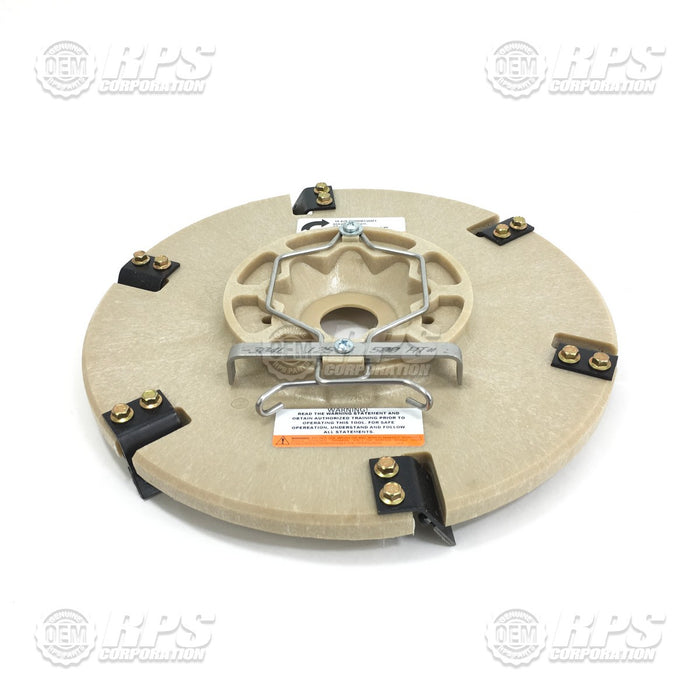 FactoryCat/Tomcat 15-425-0025MECWMT, 15" Diamabrush,Mastic,25 Grit - Clockwise,Metal Blade