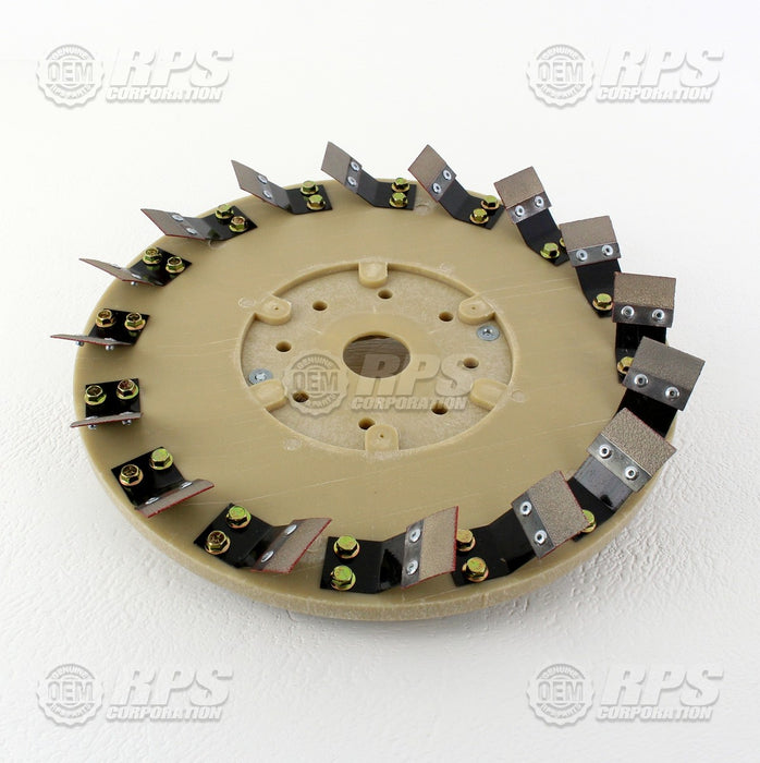 FactoryCat/Tomcat 15-425-0100MECCWCT, 15" Diamabrush,Metal 100 Grit - Counterclockwise,Metal Blade