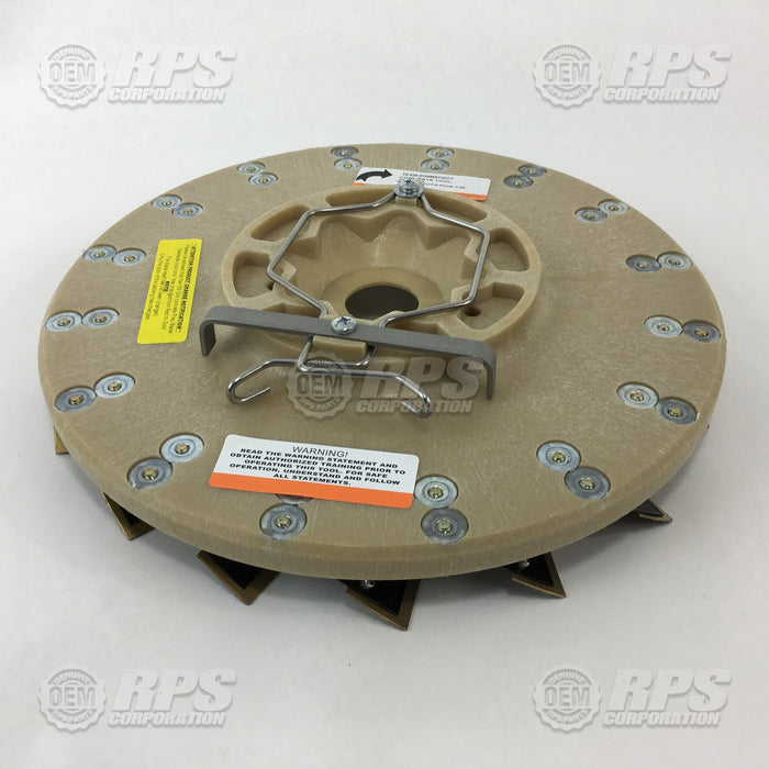 FactoryCat/Tomcat 15-425-0100MECWCT, 15" Diamabrush,Metal 100 Grit - Clockwise,Metal Blade