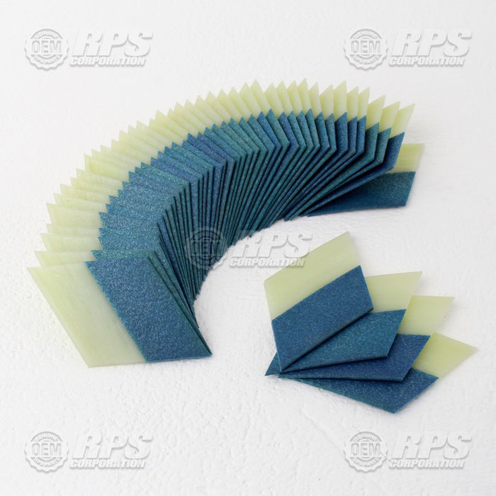 FactoryCat/Tomcat 15-425-0200POLYPT44, Polymer Blade 200 Grit - Quantity ( 44 ) Blue