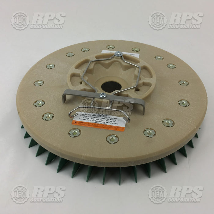 FactoryCat/Tomcat 15-425-0400POLYPT, 15" Diamabrush,Poly,400 Grit - Green