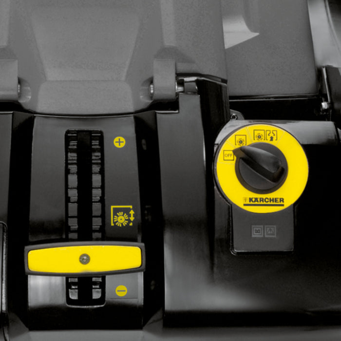 Karcher KM 70/30 C BP ADV, Floor Sweeper, 28", 11 Gallon Hopper, Battery, Manual, 3 Year Warranty, 1.517-218.0