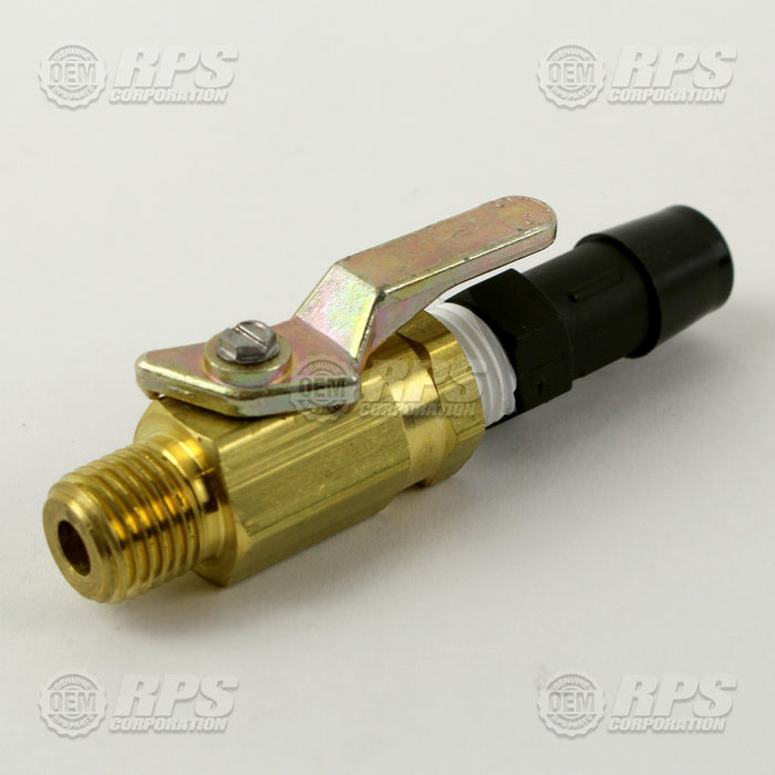 FactoryCat/Tomcat 170-4159, Valve, Ball, Brass w/ Fitting