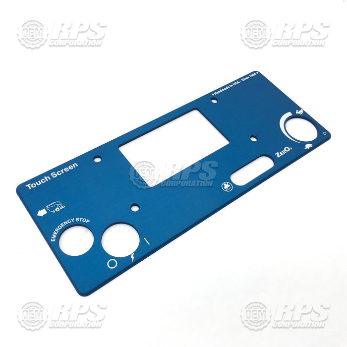 FactoryCat/Tomcat 175-2018, Control Panel Top, Touch Screen, Blue