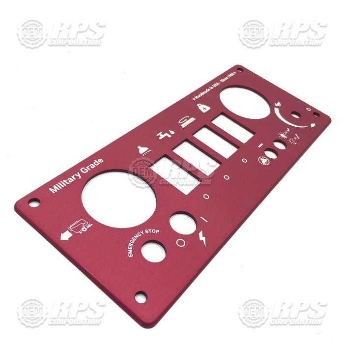FactoryCat/Tomcat 175-2022, Control Panel Top, Rental, Red