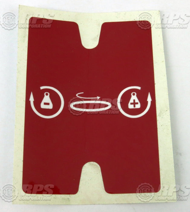 FactoryCat/Tomcat 200-0999, Decal,Down Pressure