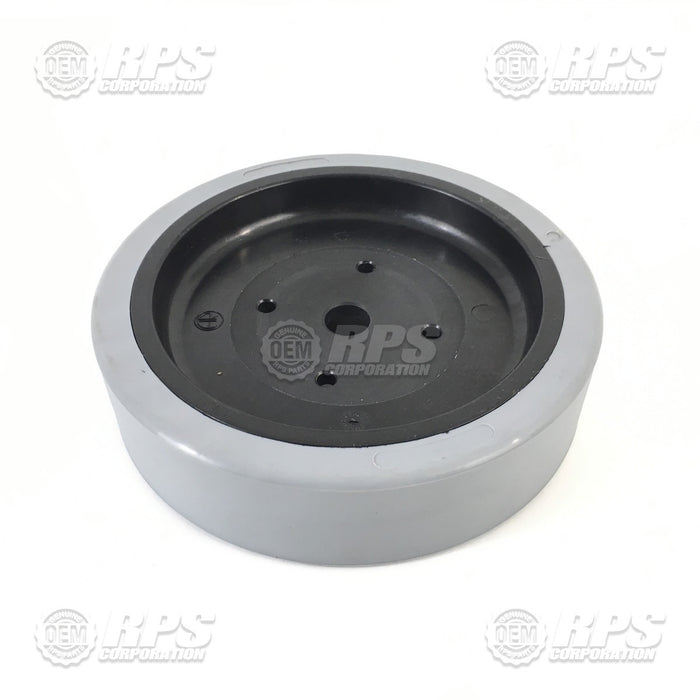 FactoryCat/Tomcat 200-6180, Tire, Gray, Poly, 8" OD x 3" W Smooth