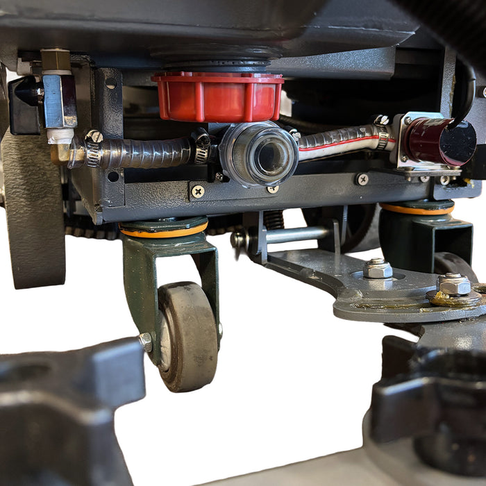 Walk Behind Floor Scrubber, 20", 16 Gallon, Battery, Pad Assist, Disk, 2/2/1 Warranty