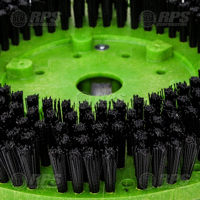 FactoryCat/Tomcat 23-382P, Brush, Poly, 23", 8-Lobe Green