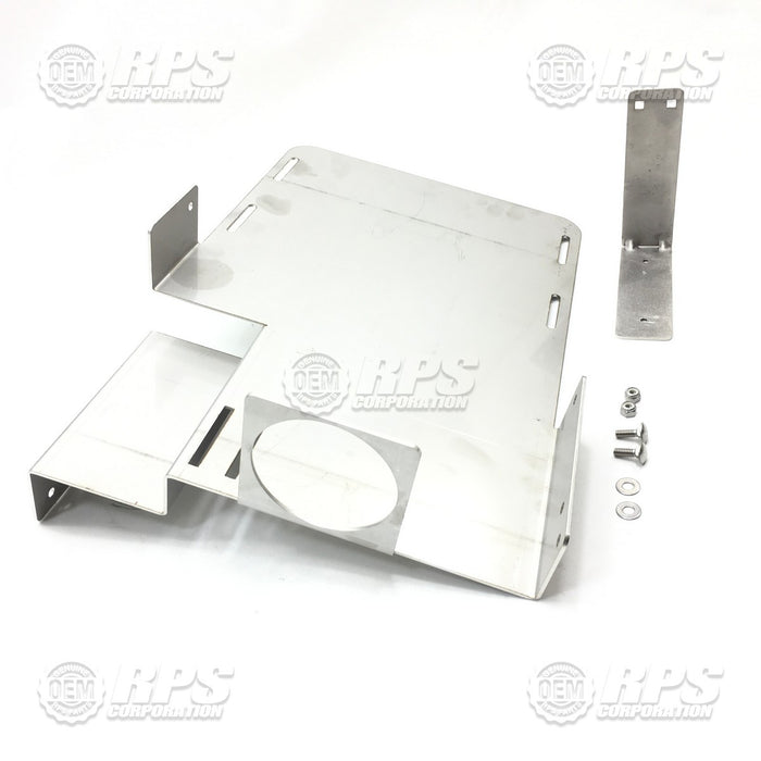 FactoryCat/Tomcat 250-1132D, Baffle,Stainless, w/Holder