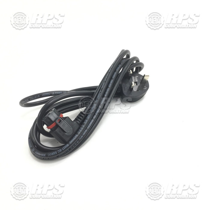 FactoryCat/Tomcat 253-2473, Power Cord,Type G,United Kingdom 90 Degree Weather Pack Receptical