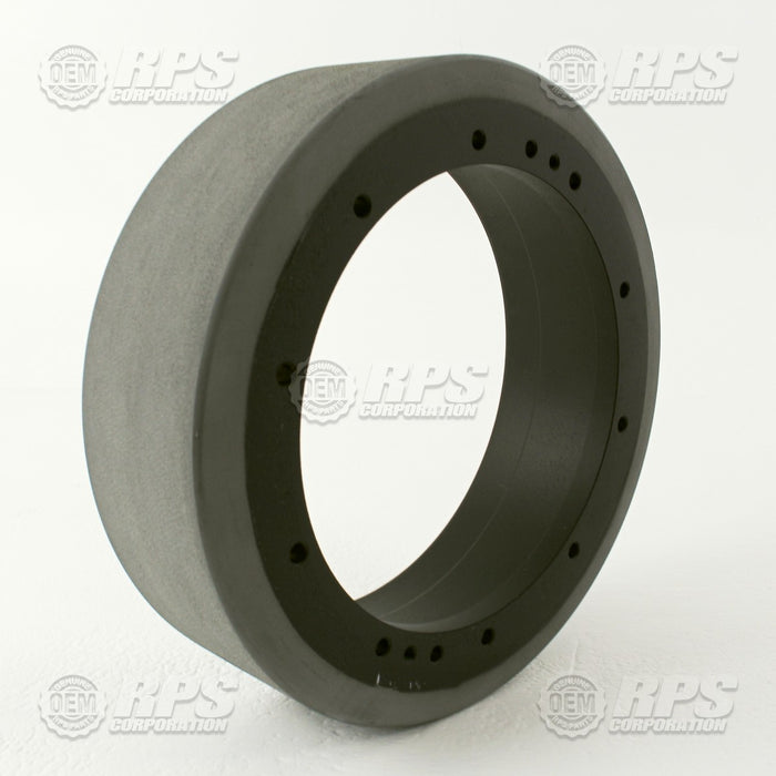 FactoryCat/Tomcat 255-7320, Tire & Wheel,Grey,Smooth 10" Diameter, 10 hole mount