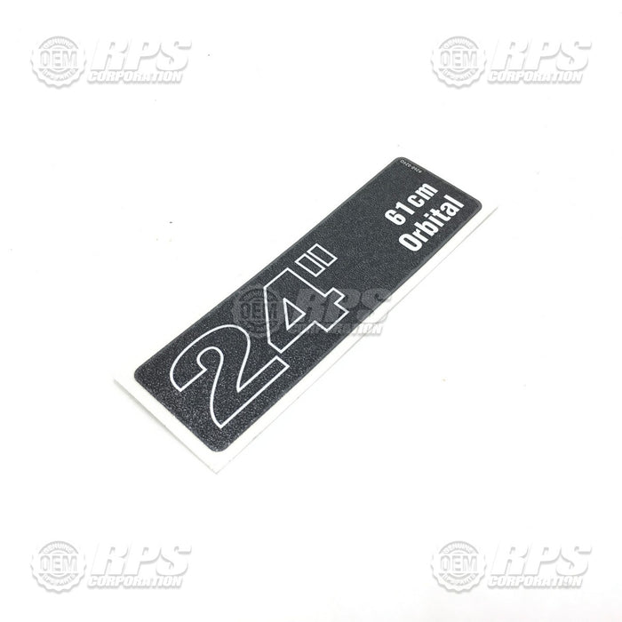 FactoryCat/Tomcat 260-024O, Decal, 24 Orbital