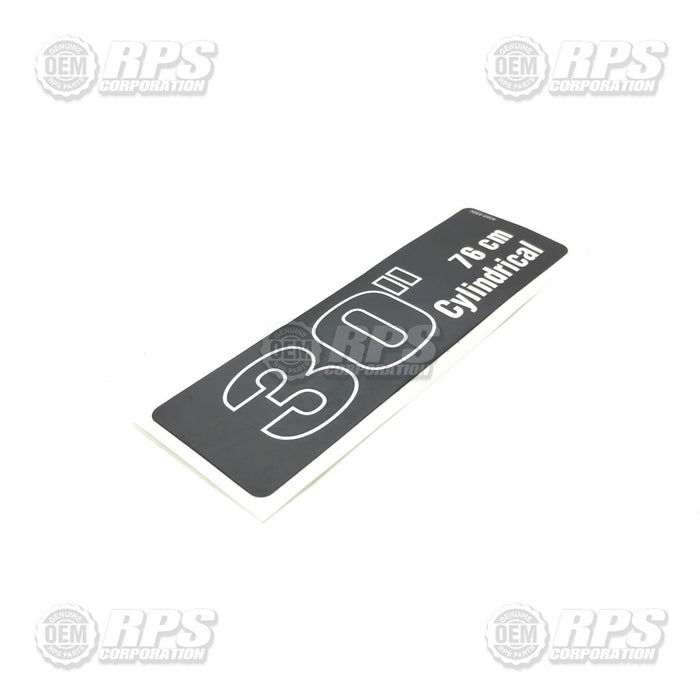 FactoryCat/Tomcat 260-030C, Decal, 30 Cylindrical