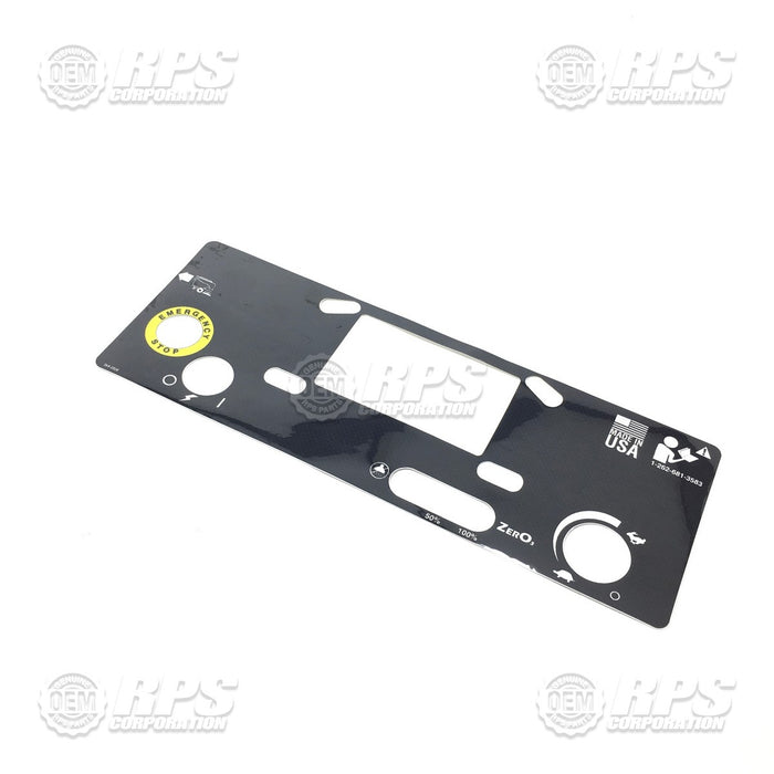 FactoryCat/Tomcat 264-2028, Decal, Control Panel, Top, Touch Screen