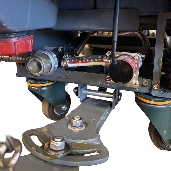 Walk Behind Floor Scrubber, 20", 16 Gallon, Battery, Pad Assist, Disk, 2/2/1 Warranty