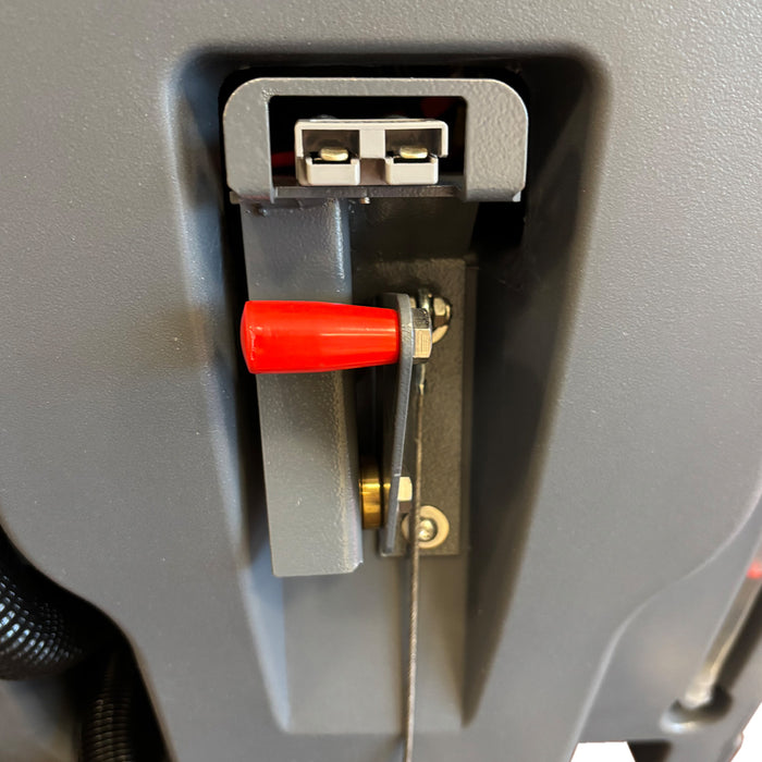 Walk Behind Floor Scrubber, 20", 16 Gallon, Battery, Pad Assist, Disk, 2/2/1 Warranty