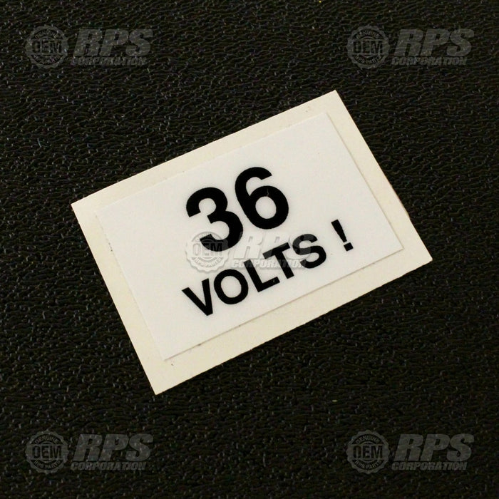 FactoryCat/Tomcat 290-1506, Decal,36V