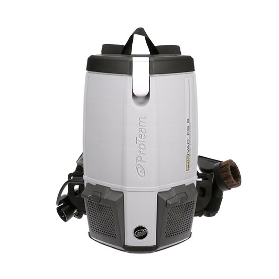 Proteam ProVac FS 6, Backpack Vacuum, 6QT, 11.6lbs, Electric, With Tools, HEPA, 3 Year Warranty