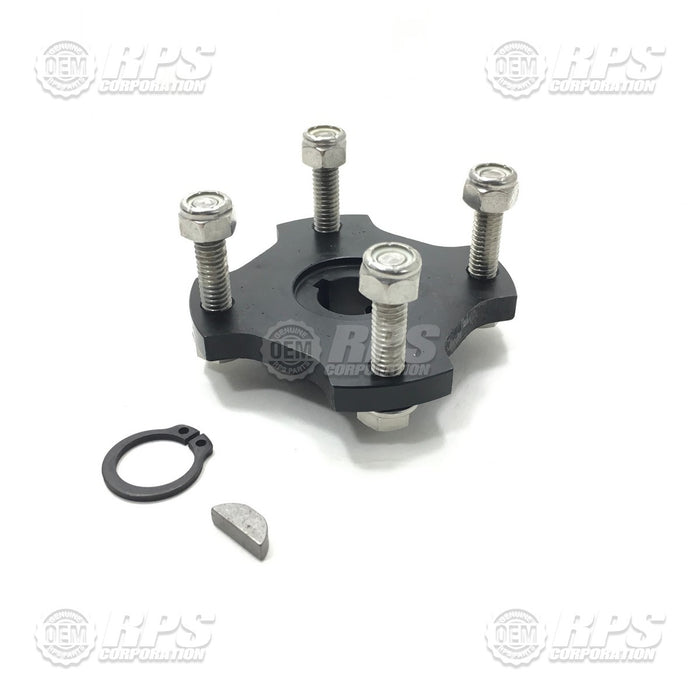 FactoryCat/Tomcat 32-3002D, Transaxle Hub Assembly w/ snap ring and key
