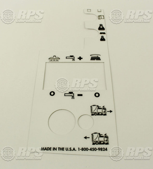 FactoryCat/Tomcat 370-2013, Decal,Control Panel Top
