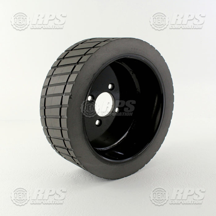 FactoryCat/Tomcat 370-6190, Wheel,Rear,Black,Poly,14" Treaded