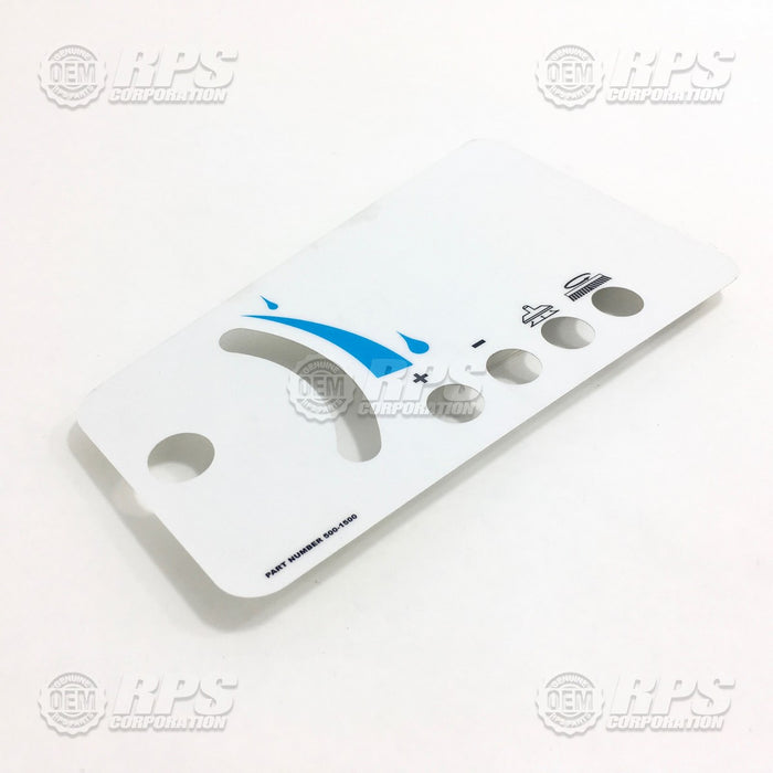 FactoryCat/Tomcat 500-1500, Decal, Control Panel, Front Cylindrical, Disk