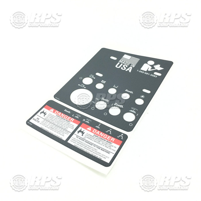 FactoryCat/Tomcat 600-6026, Decal, Control Panel, Side, Touch Screen
