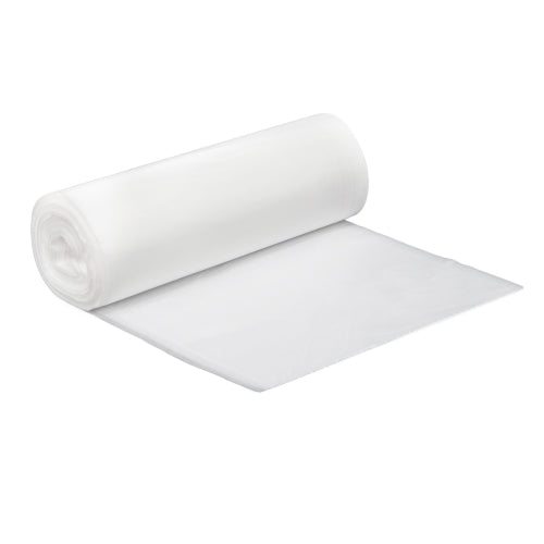 KleenLine Can Liner, 24x24 8 MIC Clear, 8-10 Gallon Capacity, 20 Rolls of 50 Liners, 1000 Count
