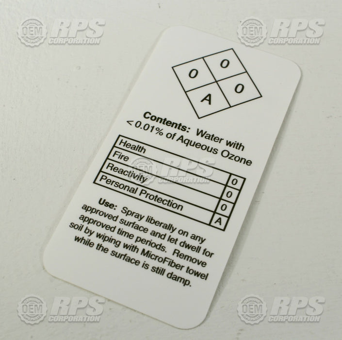 FactoryCat/Tomcat 880-2600, Decal, Zer03 Spray Bottle