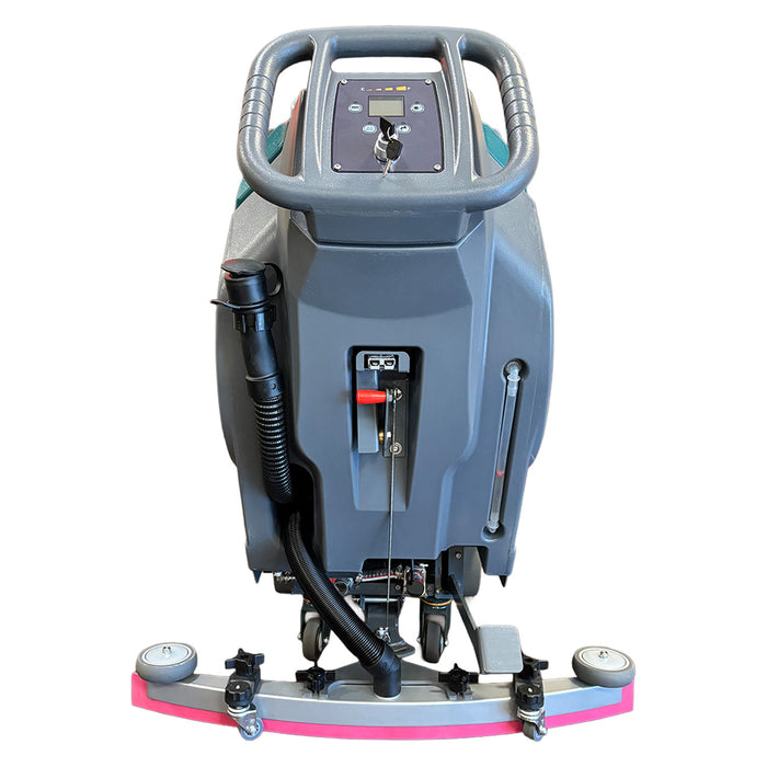 Walk Behind Floor Scrubber, 20", 16 Gallon, Battery, Pad Assist, Disk, 2/2/1 Warranty