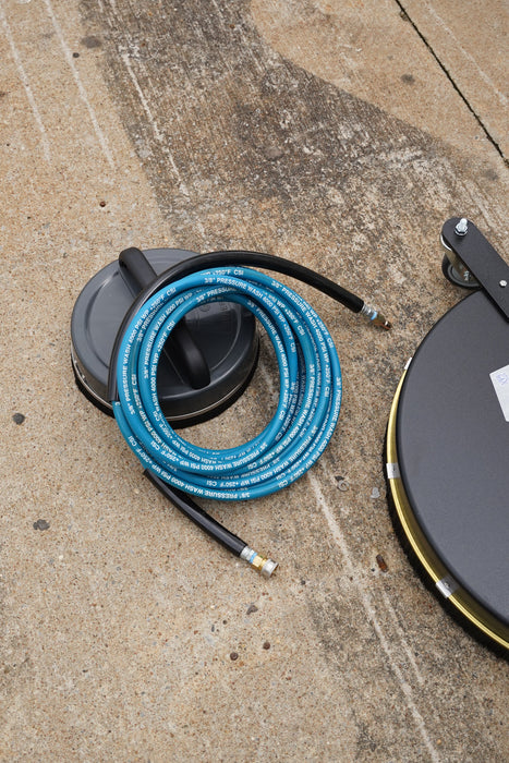 A+ Non-Marking Pressure Washer Hoses with Quick Coupler Swivel End, Blue