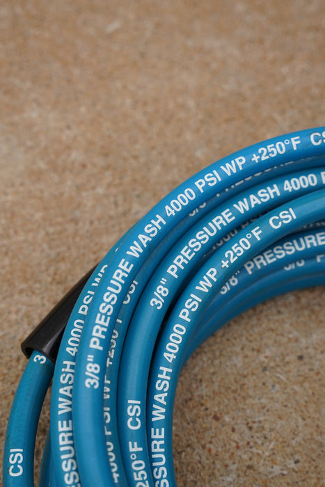A+ Non-Marking Pressure Washer Hoses with Quick Coupler Swivel End, Blue