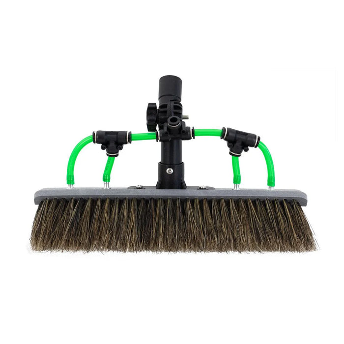 IPC Eagle BD500574, 14" Natural Fiber Slide Brush with 4" Plastic Gooseneck & Dual Jets