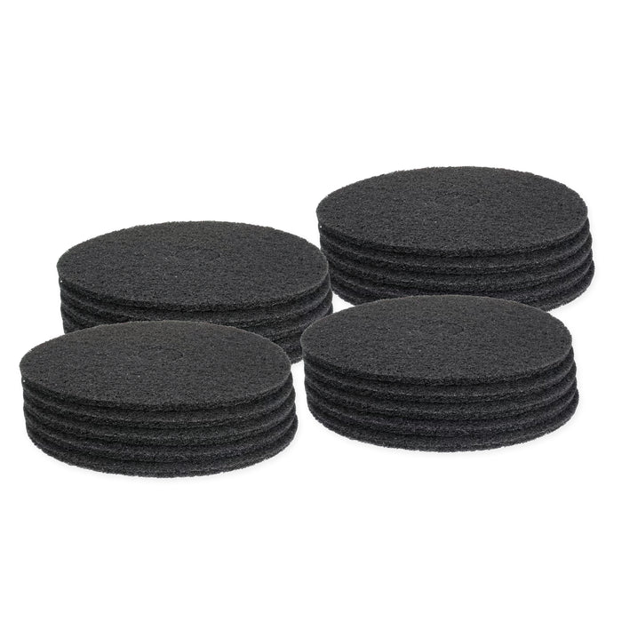 Floor Stripping & Waxing System - 17" Buffer, Vacuum, Pads & Chemicals