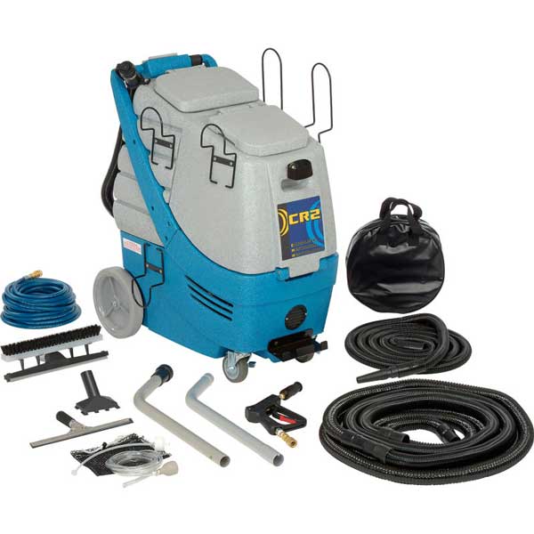 EDIC CR2 2700RC, Restroom Cleaning Machine, Touch Free, 17 Gallon, 500 PSI, 45' Solution Vacuum Hoses, Chemical Metering, 5 Year Warranty