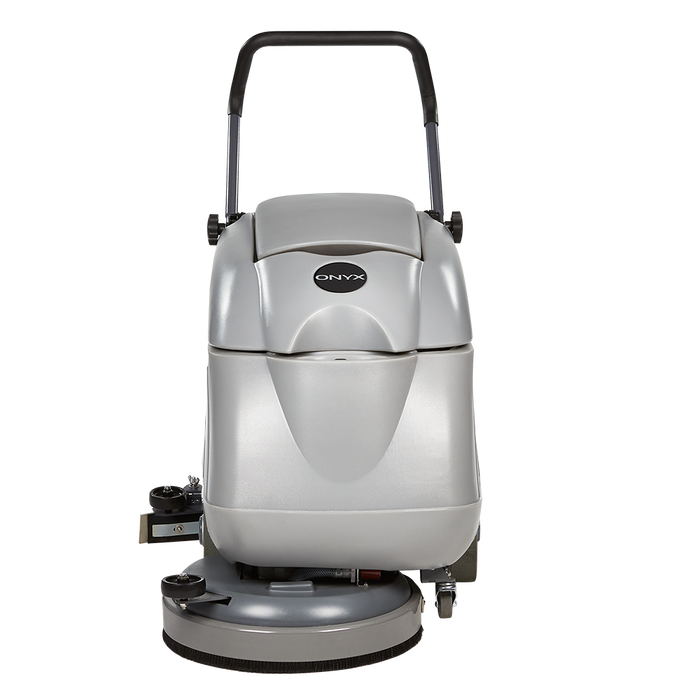 Onyx DX15, Walk Behind Floor Scrubber, 15", 7 Gallon, Battery, Pad Assist, Disk, 3 Year Warranty