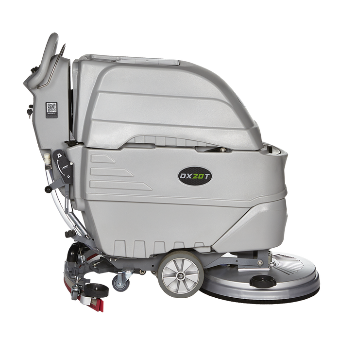 Onyx DX20T, Walk Behind Floor Scrubber, 20", 14 Gallon, Battery, Self Propel, 3 Year Warranty